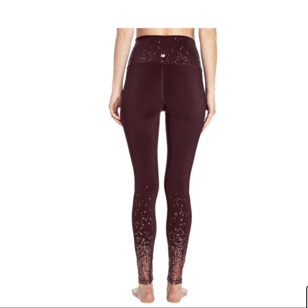 Z by Zobha maroon tights size M - Picture 2 of 11